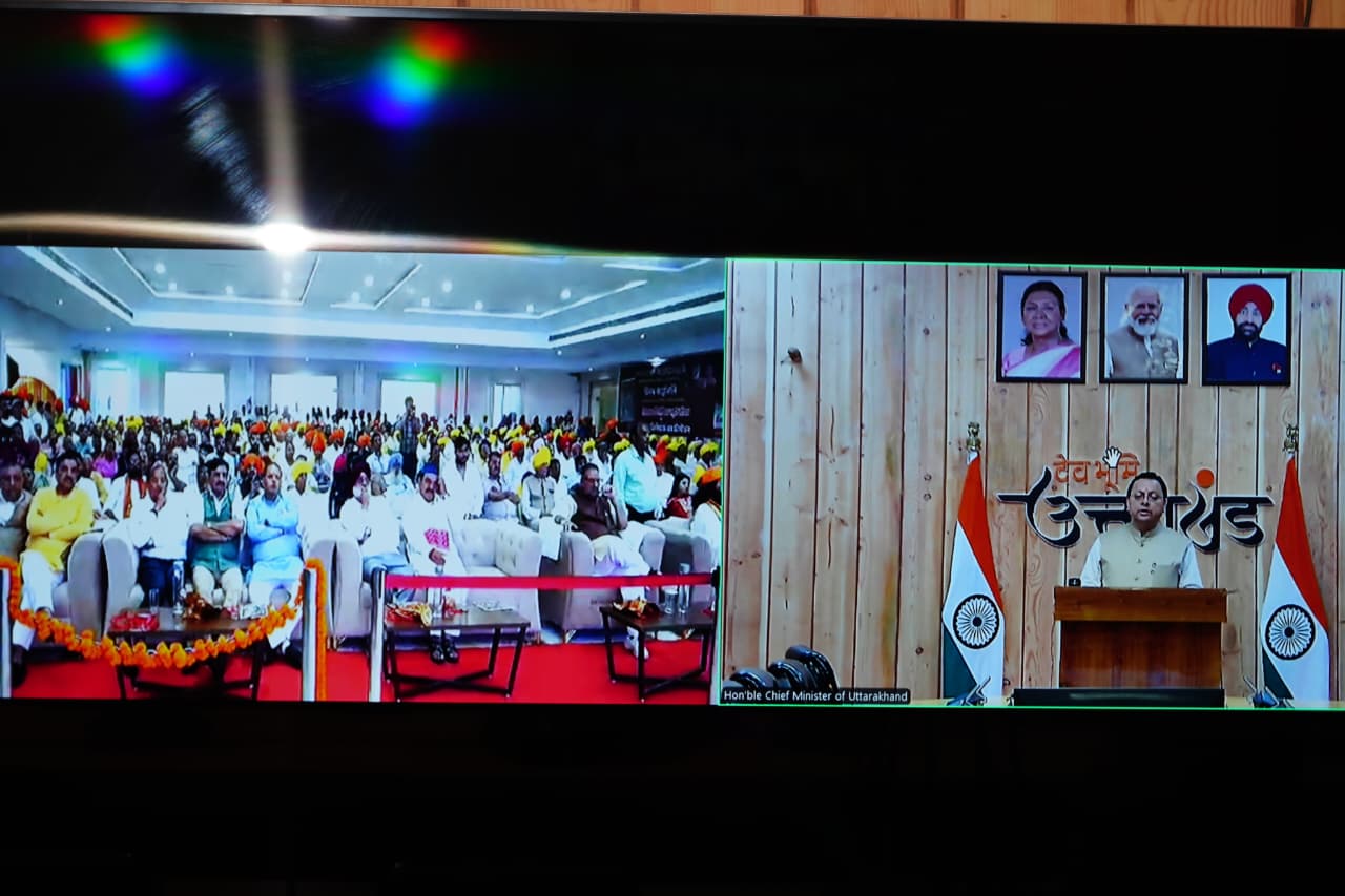 सीएम धामी ने किया  विभाजन विभीषिका स्मृति दिवस पर  काशीपुर में आयोजित कार्यक्रम में वर्चुअल प्रतिभाग